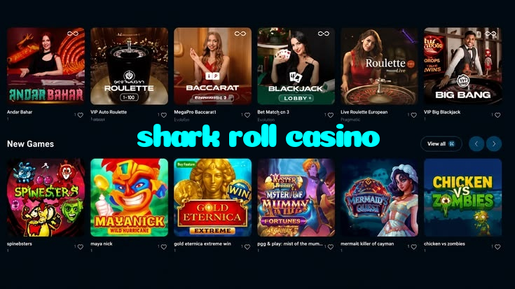 shark roll casino casino presented on mobile device in Pakistan with slots and live games